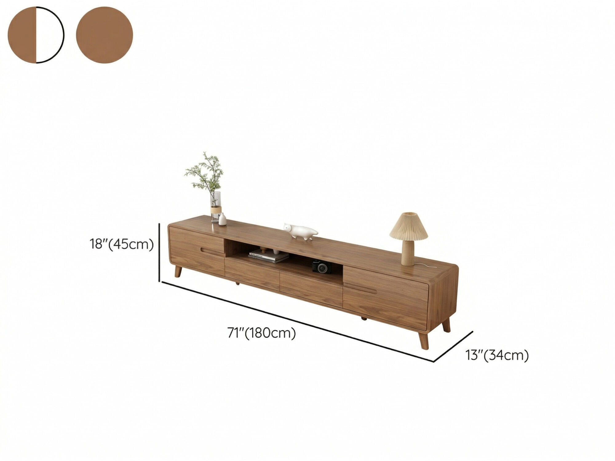 The Asher Solid Walnut Stand 相册图 #11 resized