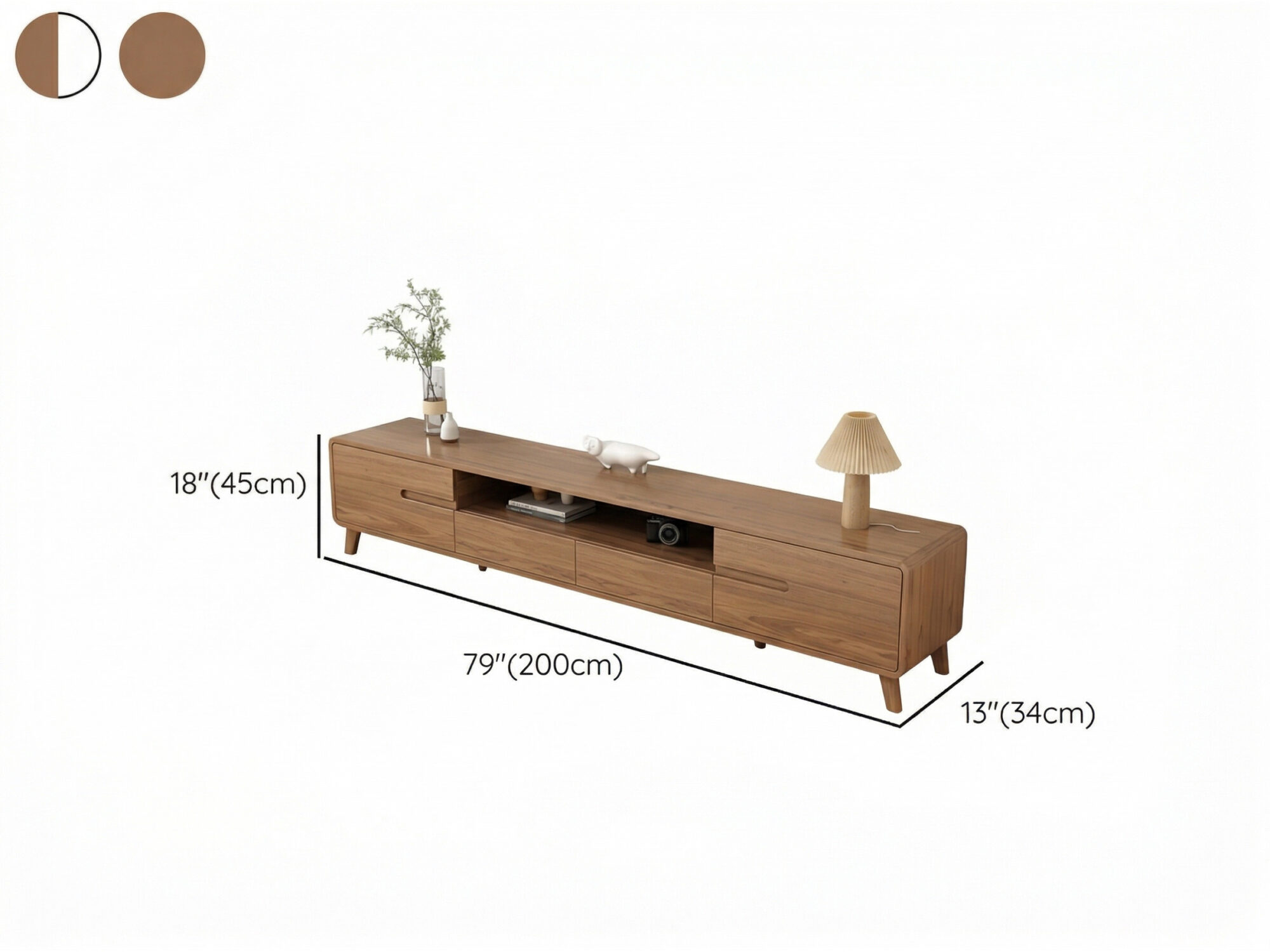 The Asher Solid Walnut Stand 相册图 #12 resized