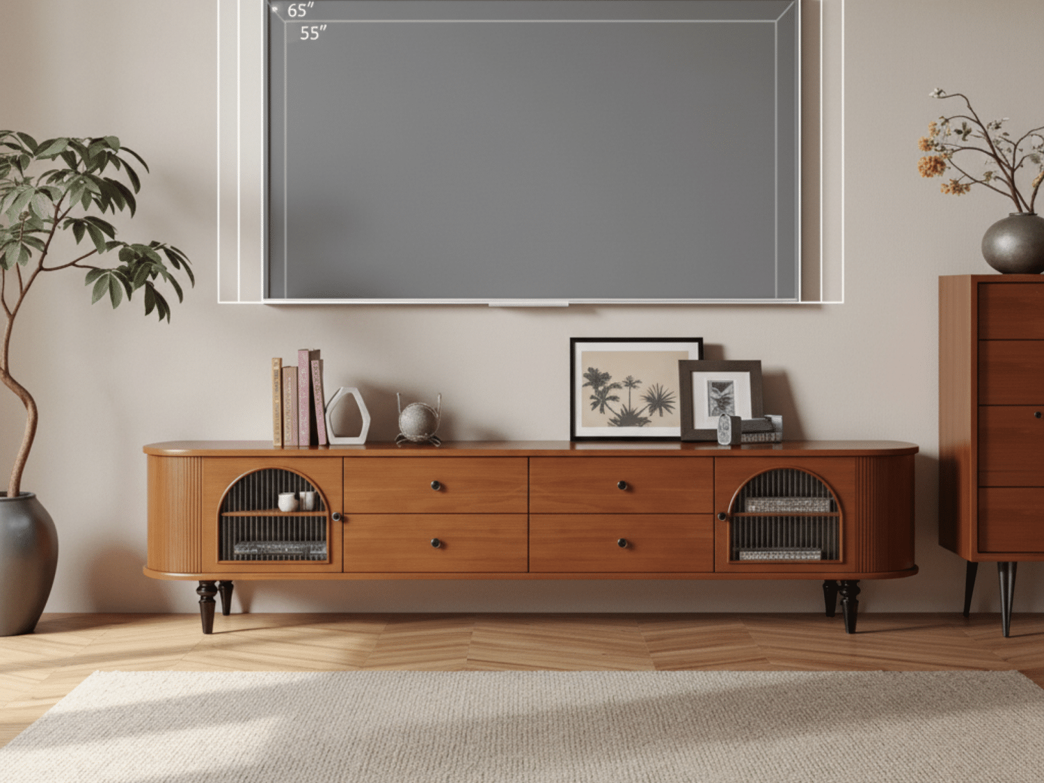 The Asher Solid Wood Console 商品主图 resized