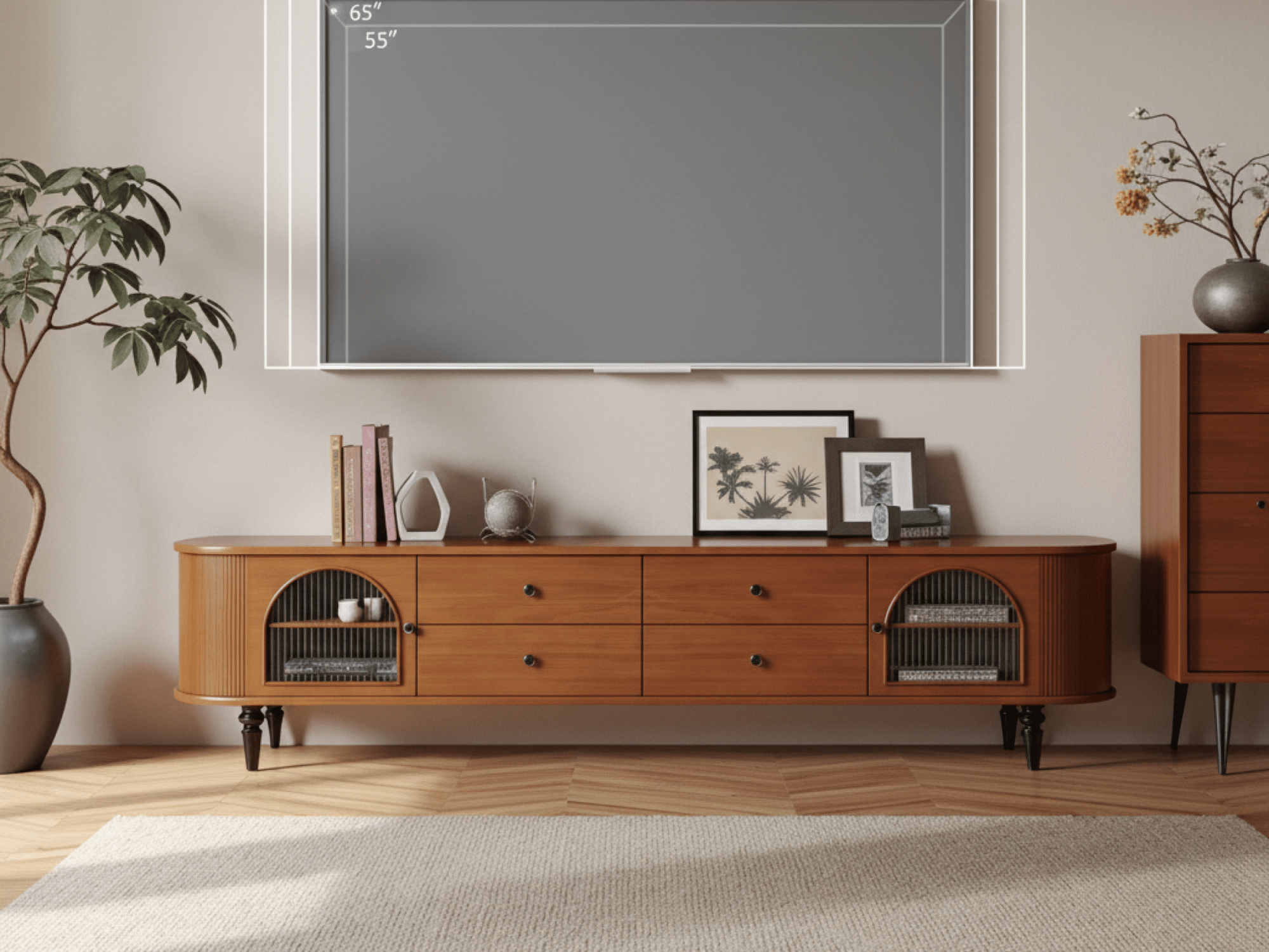 The Asher Solid Wood Console 商品主图 resized