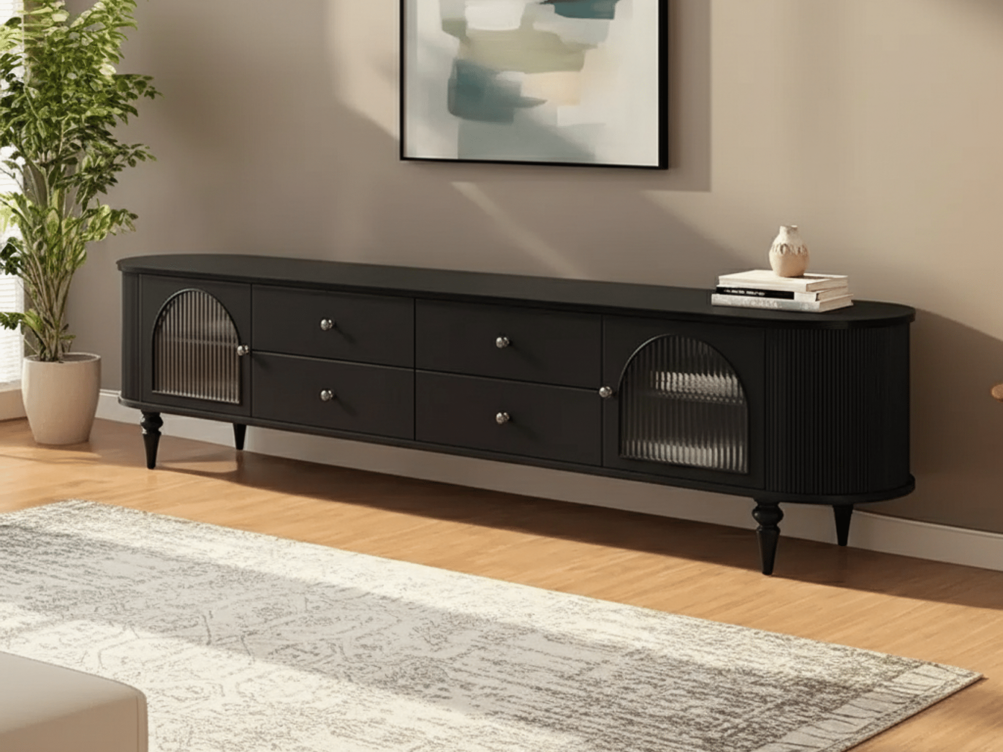The Asher Solid Wood Console 相册图 #8 scene