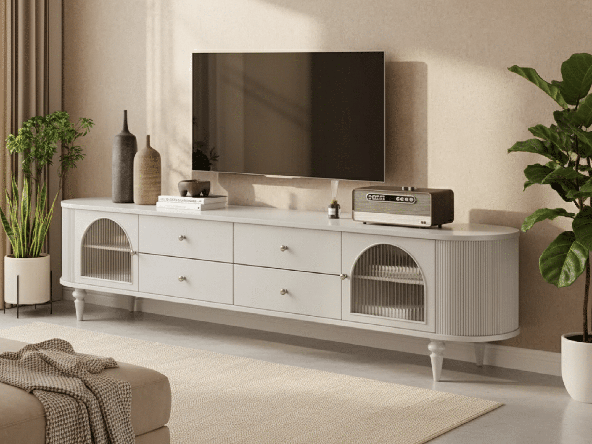 The Asher Solid Wood Console 相册图 #9 scene