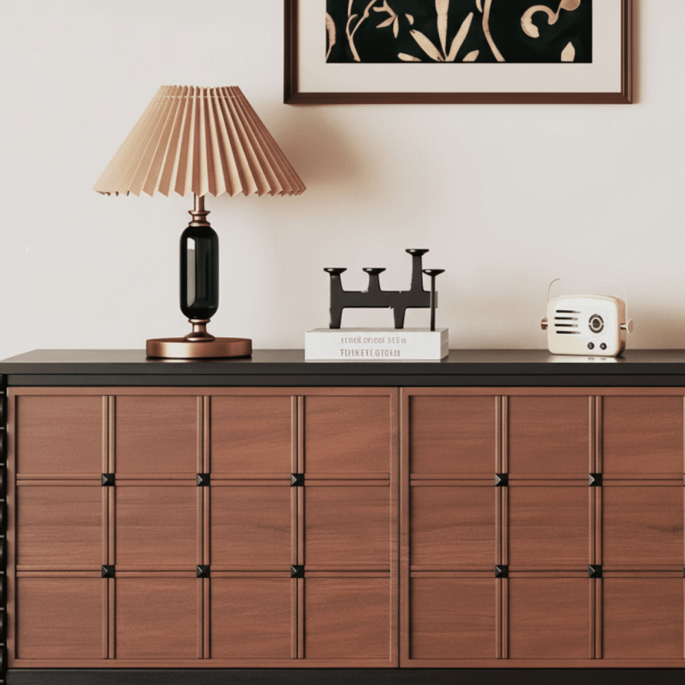 The Asher Solid Wood Media Console 相册图 #5 resized