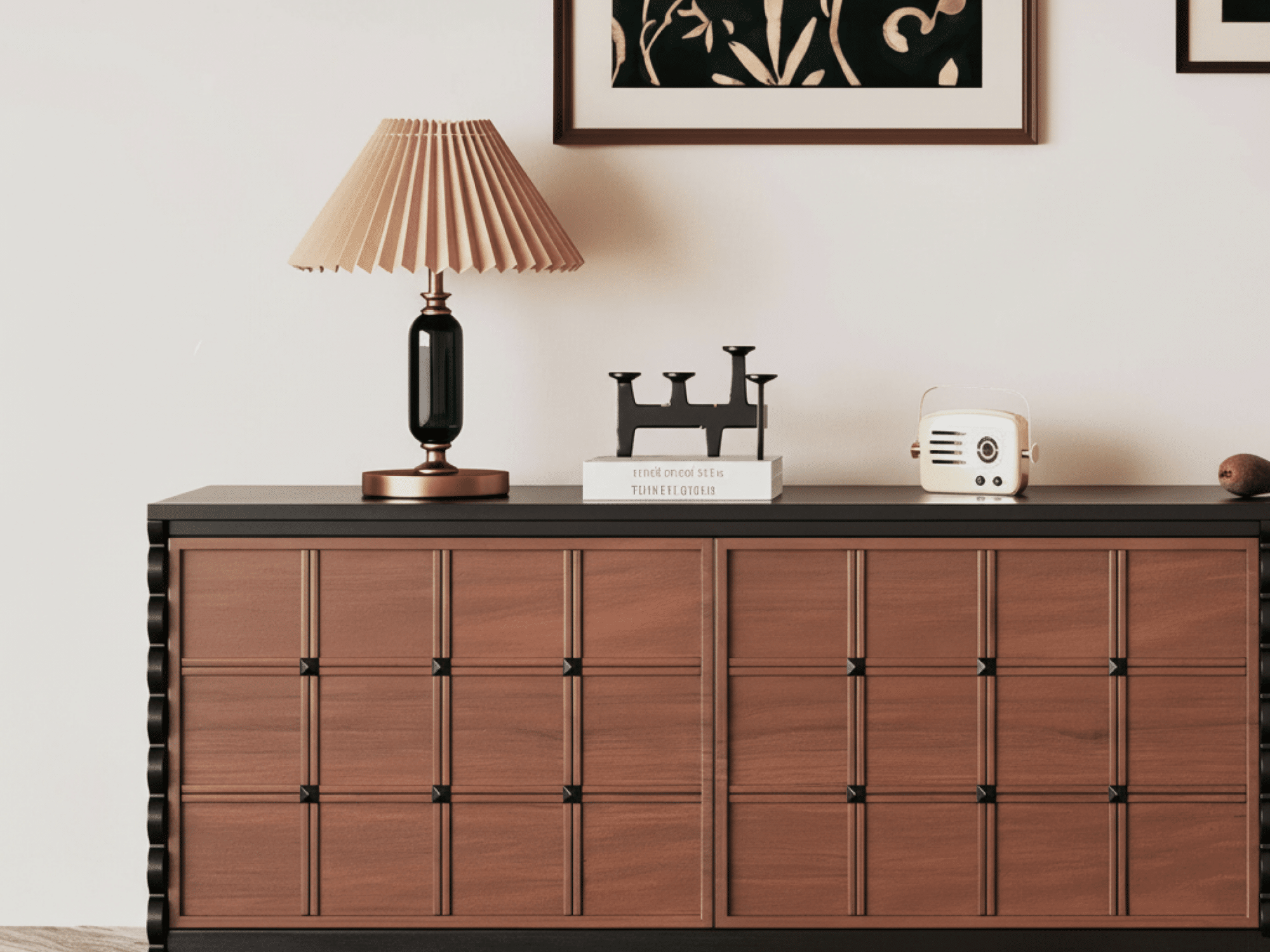 The Asher Solid Wood Media Console 相册图 #5 resized
