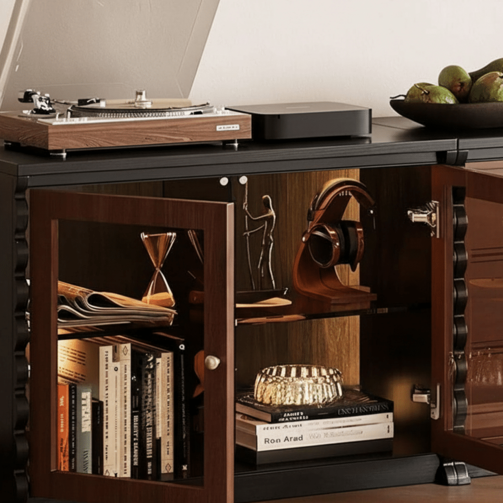 The Asher Solid Wood Media Console 相册图 #6 resized