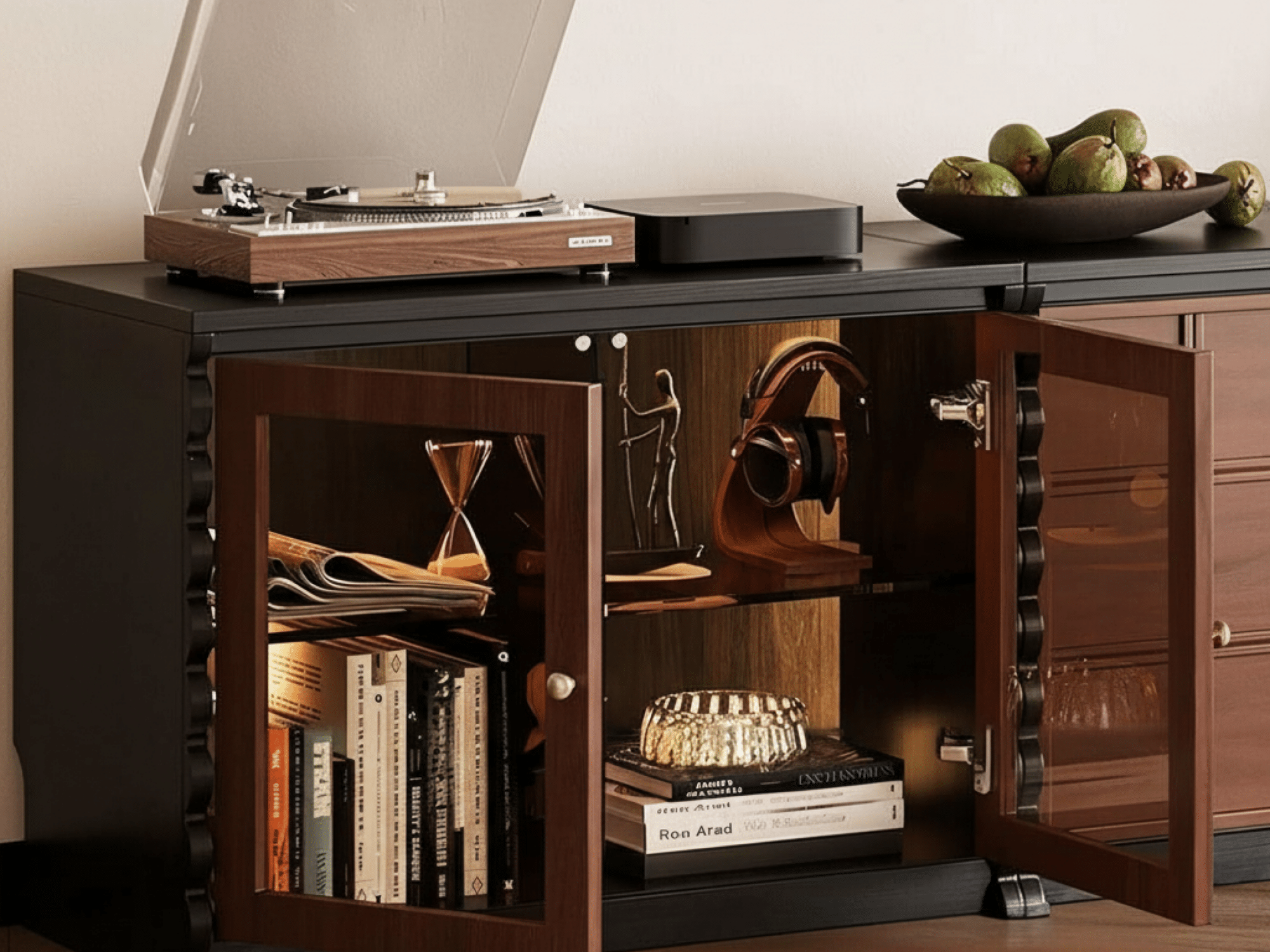 The Asher Solid Wood Media Console 相册图 #6 resized