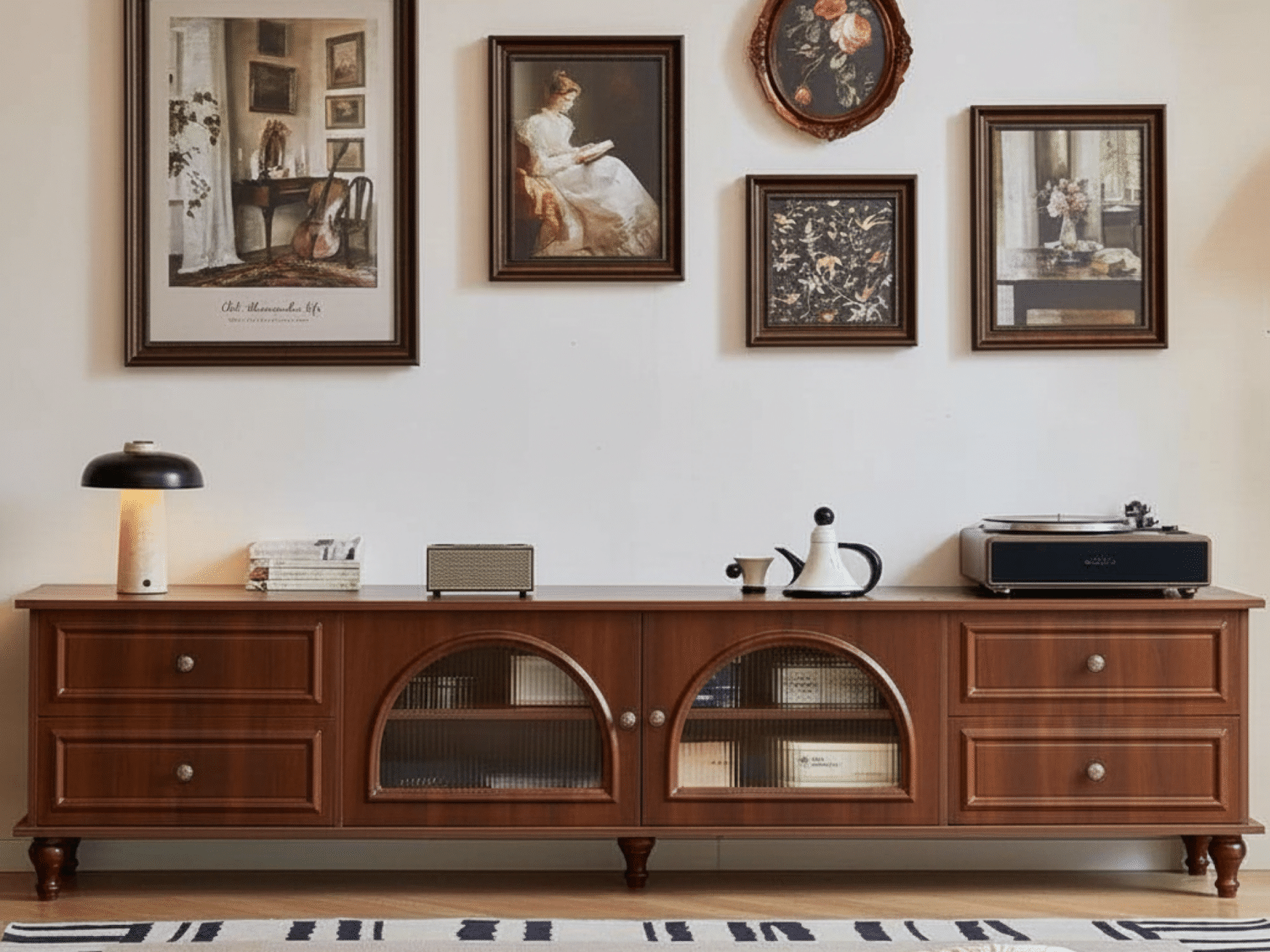 The Asher Walnut Media Console 商品主图 resized