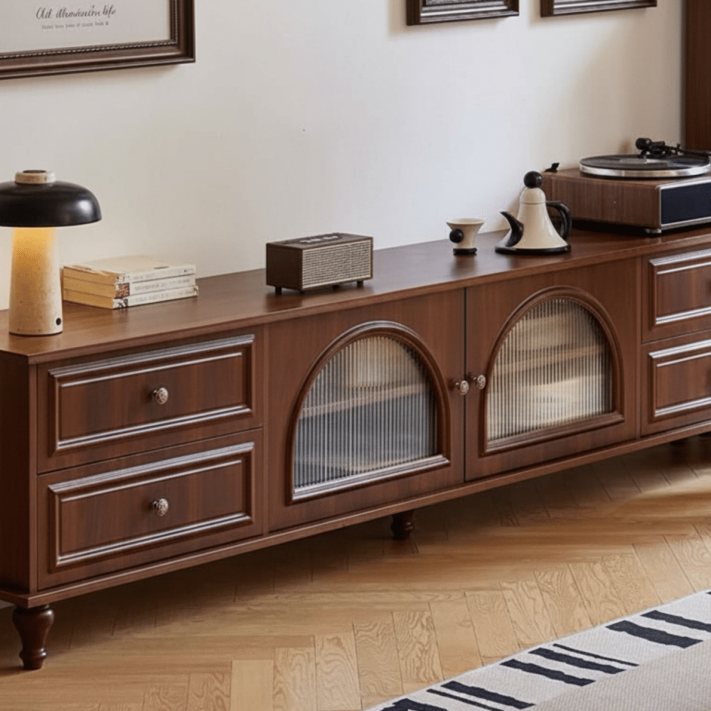 The Asher Walnut Media Console 相册图 #2 resized