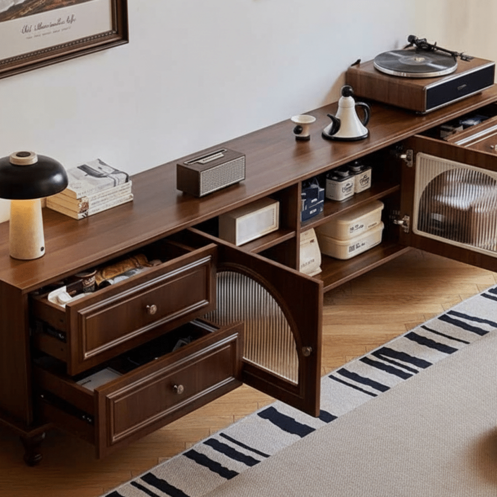 The Asher Walnut Media Console 相册图 #3 resized