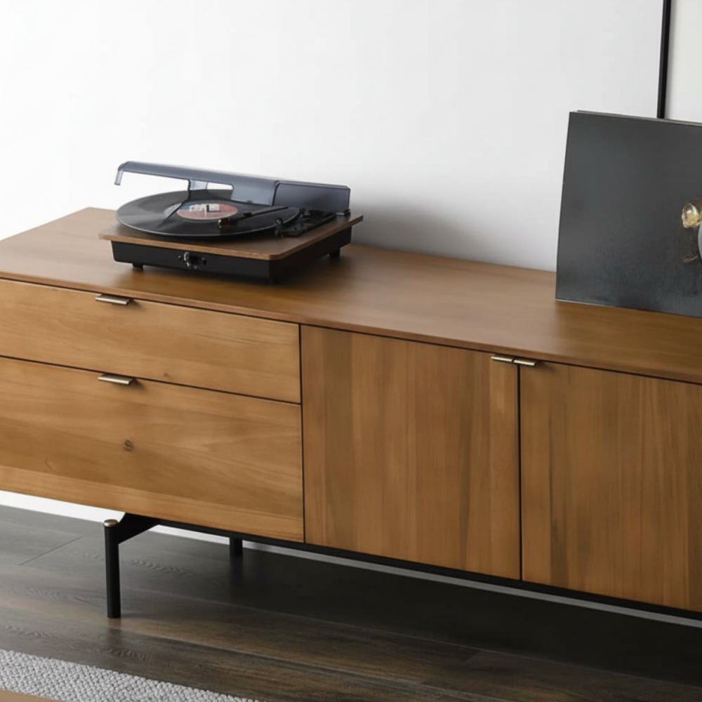 The Asher Walnut TV Stand 相册图 #8 resized