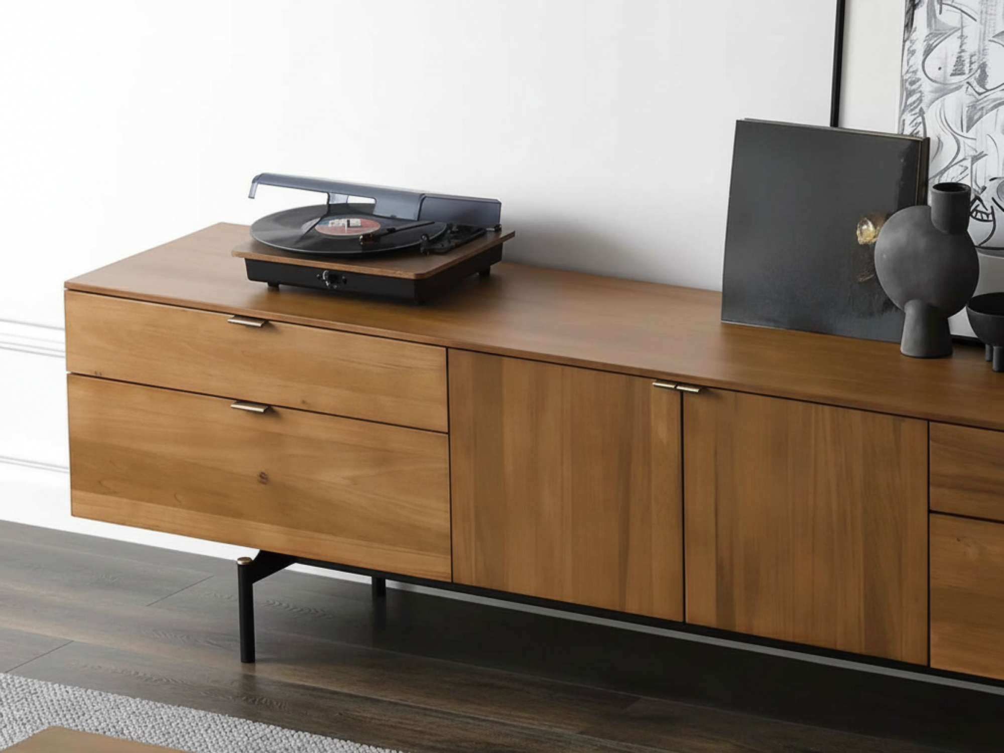 The Asher Walnut TV Stand 相册图 #8 resized