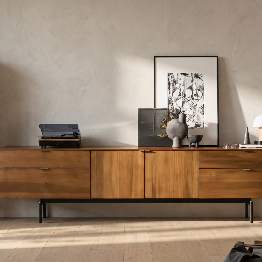 The Asher Walnut TV Stand 商品主图 scene