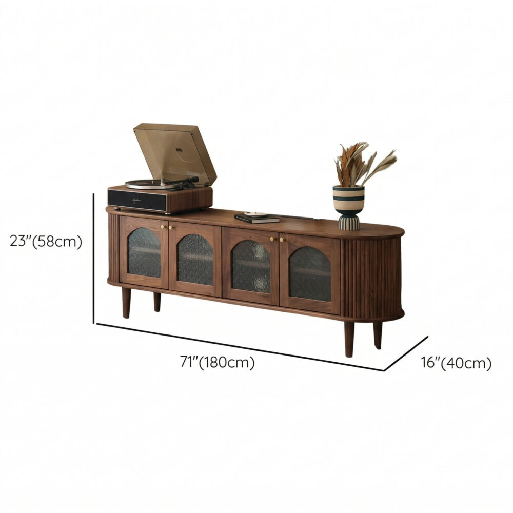 The Koda Solid Walnut TV Stand 相册图 #6 resized