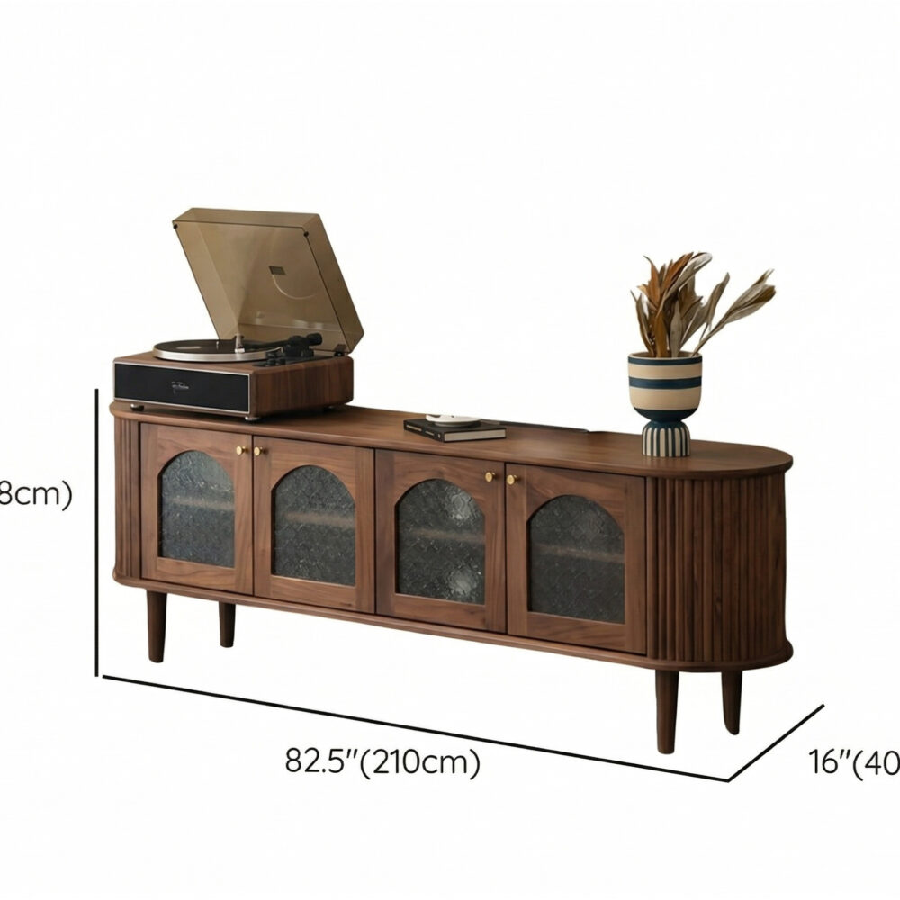 The Koda Solid Walnut TV Stand 相册图 #7 resized
