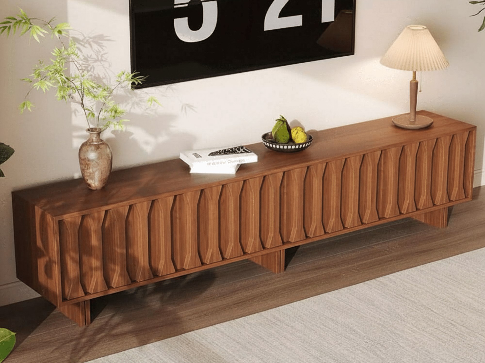 The Koda Solid Wood TV Stand 相册图 #3 resized