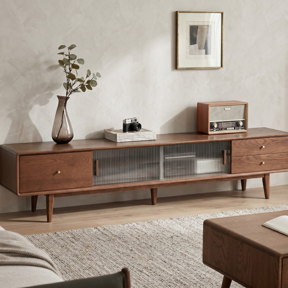 The Koda Solid Wood TV Stand 商品主图 scene