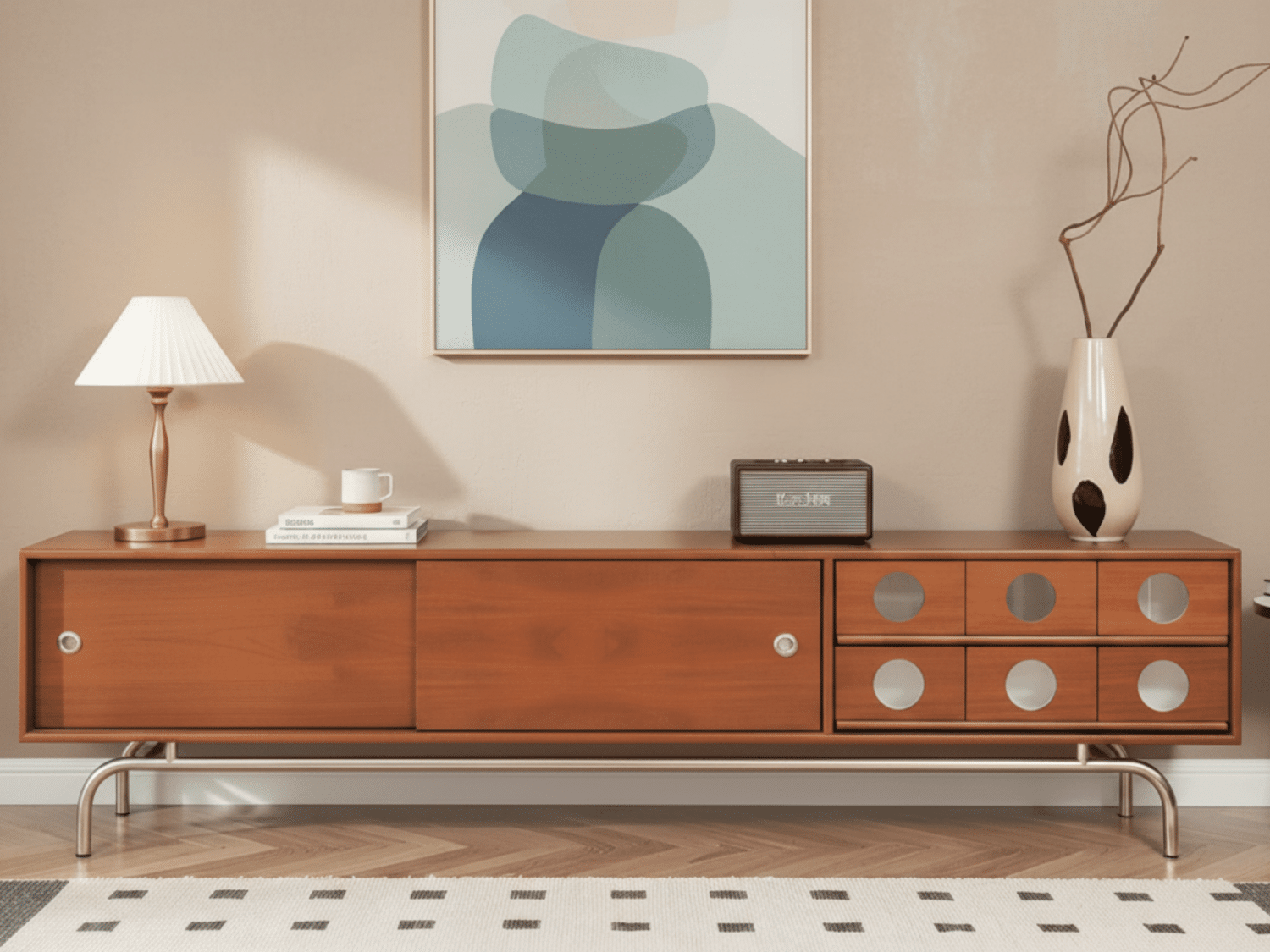 The Koda Walnut Media Console 商品主图 resized