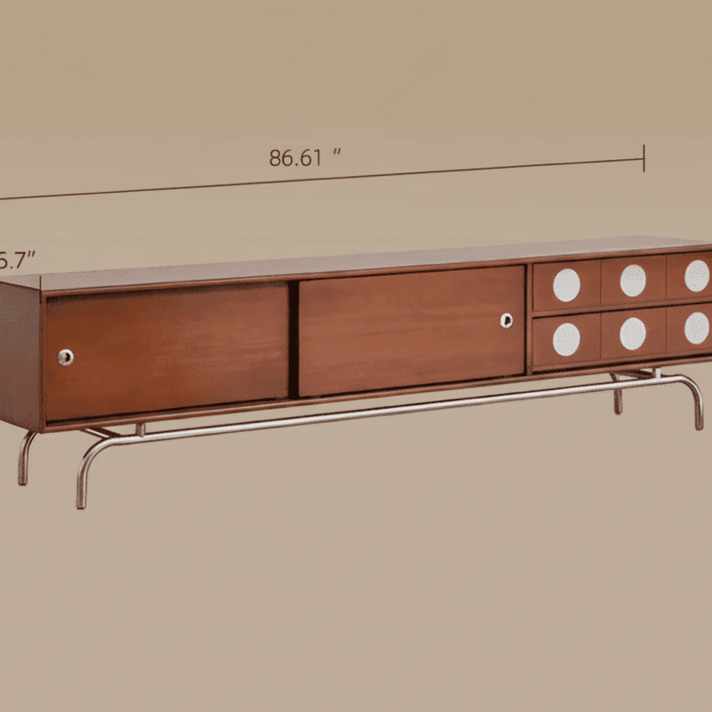 The Koda Walnut Media Console 相册图 #13 resized