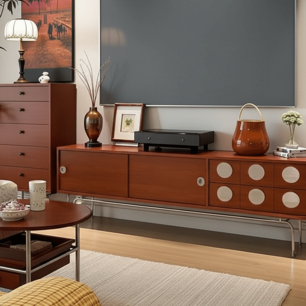 The Koda Walnut Media Console 相册图 #2 resized