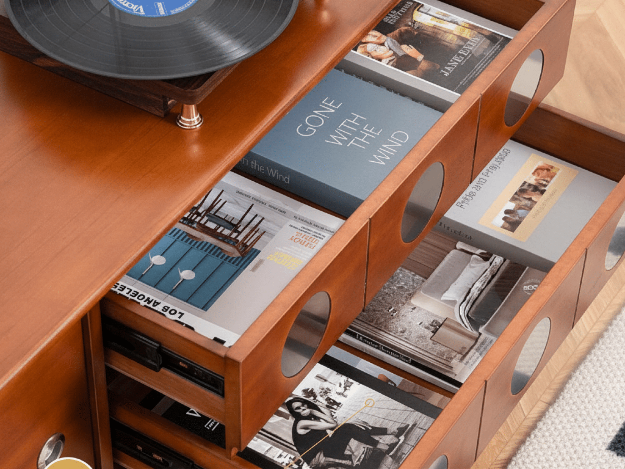 The Koda Walnut Media Console 相册图 #5 resized