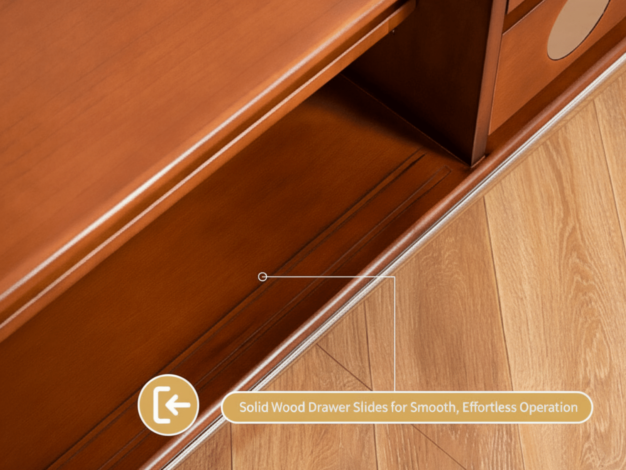 The Koda Walnut Media Console 相册图 #9 resized