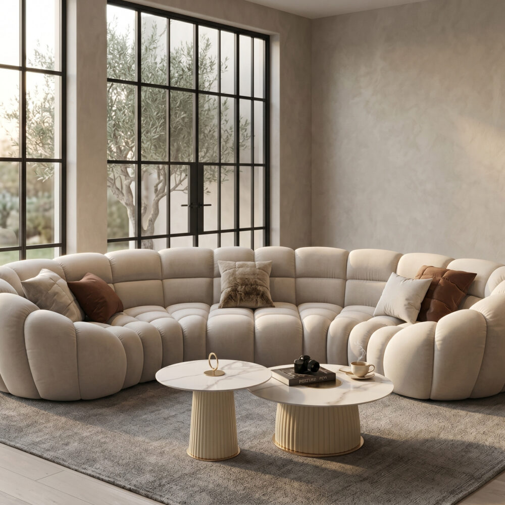 The Wabi-Sabi Sherpa Sectional 相册图 #2 scene
