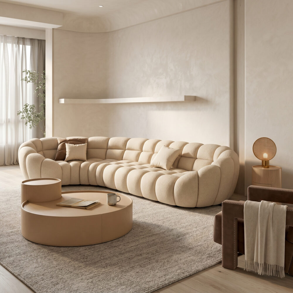 The Wabi-Sabi Sherpa Sectional 相册图 #4 scene