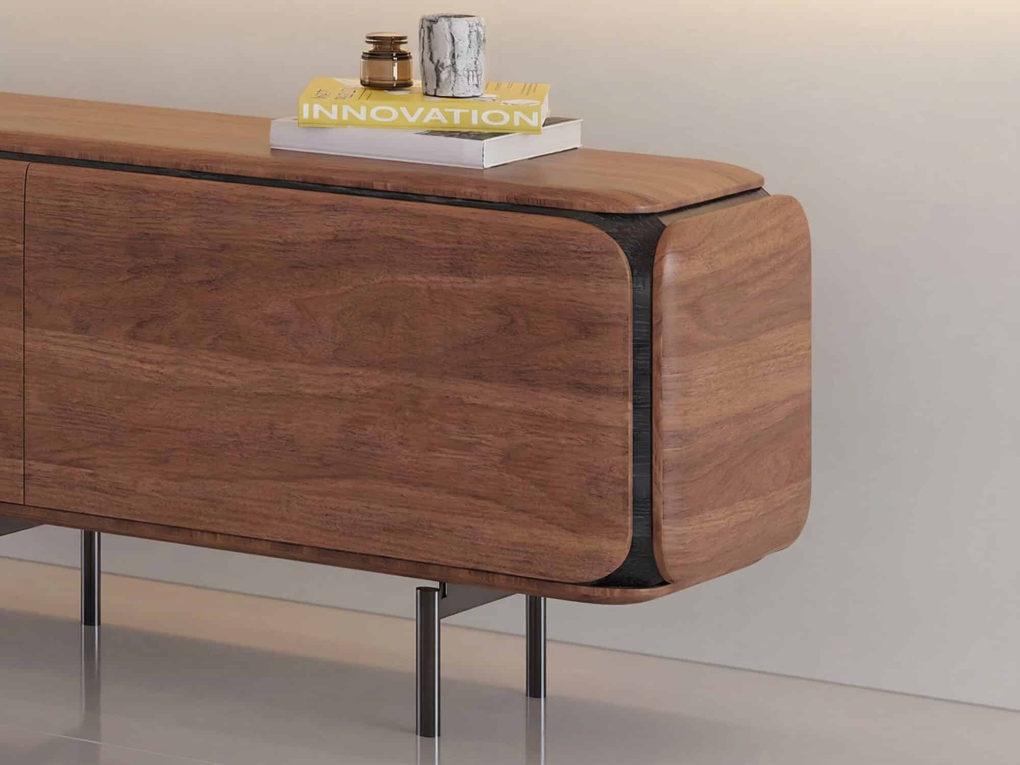 TV Stand Wooden TV Cabinet Modern Design Spacious Storage Elegant Aesthetic - resized - 相册图 #2 TV Stand Wooden TV Cabinet Modern Design Spacious Storage Elegant Aesthetic 相册图 #2 resized