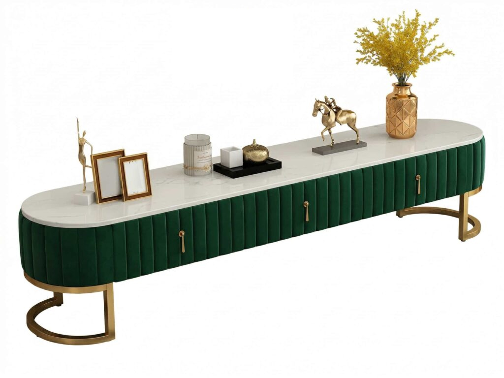 未标题-1 Asher Marble TV Stand